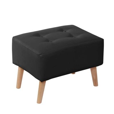 Imagen 1 del producto Pouf Niza Pu Negro