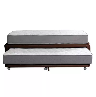 CAMA NIDO ZEN BEST PU CHOCOLATE 1 1/2 PZA