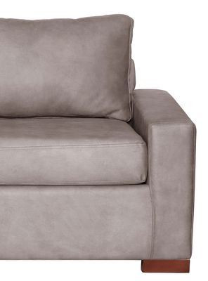 Imagen 2 del producto SOFA LIVORNO 3C CUERO KENTUCKY GRIS