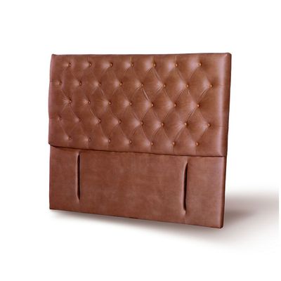 Imagen 2 del producto RESPALDO FLORENCIA CUERO TABACO KING