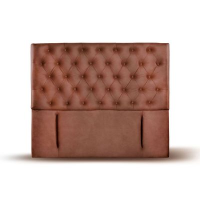 RESPALDO FLORENCIA CUERO TABACO KING