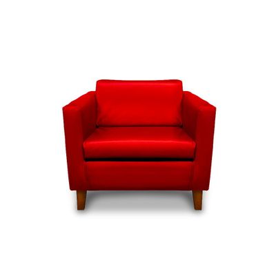 Imagen 1 del producto SOFA SICILIA 1C PU ROJO