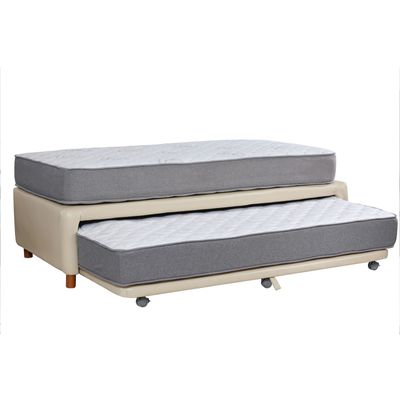 Imagen 2 del producto CAMA NIDO ZEN BEST PU BEIGE 1 1/2 PZA