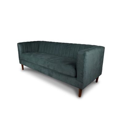 SOFA SORRENTO 3C TELA VELVET VIVIAN GRIS