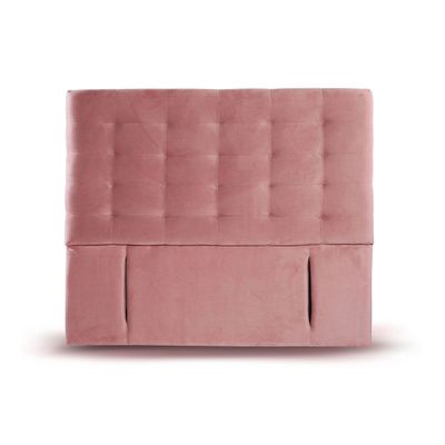 RESPALDO NAPOLES TELA PALO ROSA KING