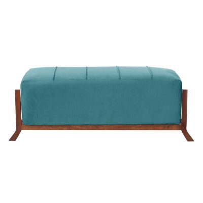 Imagen 2 del producto Banqueta Marsella Tela Velvet Turquesa