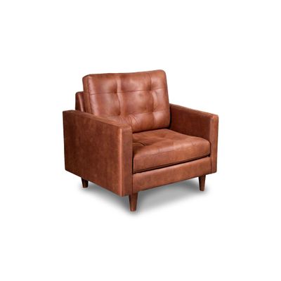 Imagen 2 del producto Sofa Napoles 1 Cuerpo Cuero Kentucky Cafe Claro