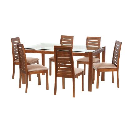 Juego De Comedor Barcelona 1600X1000 S/Tenerife Cuero Beige
