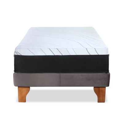 Imagen 2 del producto CAMA ZEN TOP SPRING  SOFT TELA GRIS 1 1/2PZA