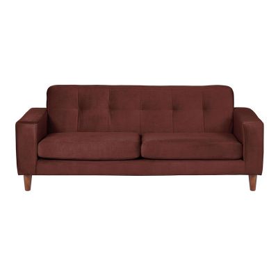 Sofa Salerno 3C Tela  Velvet  Chocolate