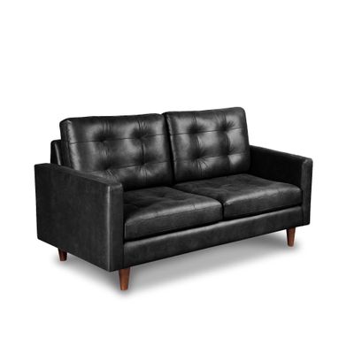 Imagen 2 del producto SOFA NAPOLES 2C CUERO KENTUCKY NEGRO