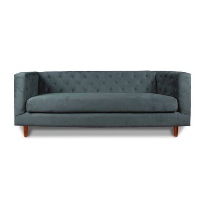 SOFA BRESCIA 3C TELA VELVET VIVIAN GRIS