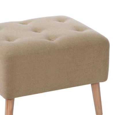 Imagen 2 del producto Pouf Lyon Lino Natural