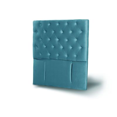 Imagen 2 del producto RESPALDO FLORENCIA TELA TURQUESA 1 1/2 PZA