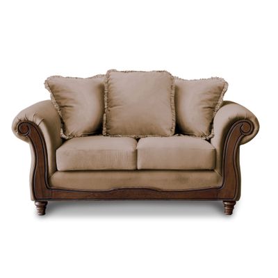 Imagen 2 del producto SOFA  RIMINI 2C TELA VELVET BEIGE