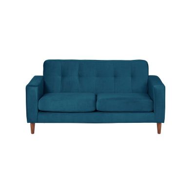 Imagen 1 del producto Sofa Salerno 2C Tela  Velvet  Azul Petroleo