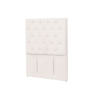 Imagen 2 del producto RESPALDO FLORENCIA LINO BLANCO 1 1/2 PZA