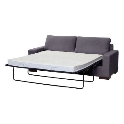 Sofa Cama Livorno 2Pl Lino Gris Oscuro