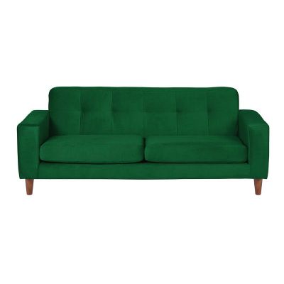 Sofa Salerno 3C Tela  Velvet  Verde