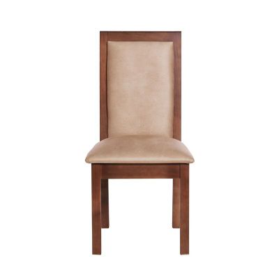 Silla Girona Cuero Kentucky Beige
