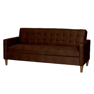 Imagen 2 del producto FUTON GENOVA  CUERO KENTUCKY CAFE MORO