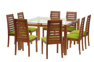 Imagen 1 del producto Juego De Comedor Barcelona 1400X1400 S/Tenerife Tela Pistacho