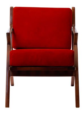 Imagen 1 del producto Sitial Bremen Cuero Kentucky Rojo