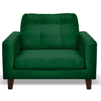 Sofa Napoles 1C Tela  Velvet  Verde