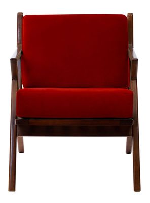 Imagen 2 del producto Sitial Bremen  Tela Velvet Burdeo