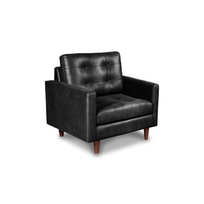 Imagen 2 del producto SOFA NAPOLES 1C CUERO KENTUCKY NEGRO
