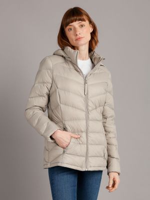 Parka Down Packable Beige Calvin Klein