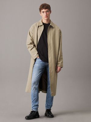 Jeans slim tapered Blanco Calvin Klein