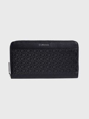 Billetera Ck Must Mono Negro Calvin Klein