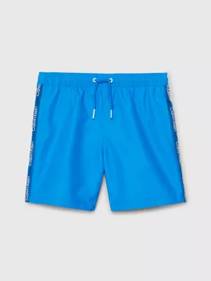 Traje de Baño Niño Logo Tape Azul Calvin Klein