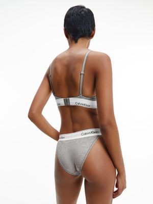 Imagen 2 del producto Bralette Triangular Modern Cotton 020 Gris Calvin Klein