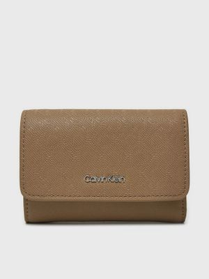 Billetera Ck Must Small Café Calvin Klein