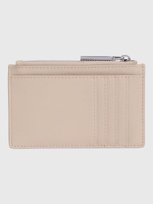 Imagen 2 del producto Tarjetero Ck Must Zip Flap Beige Calvin Klein