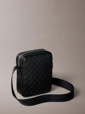 Imagen 2 del producto Bolso Reporter con Grabado Integral Negro Calvin Klein