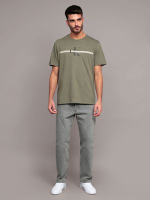 Imagen 2 del producto Polera Repeat Layered Verde Calvin Klein