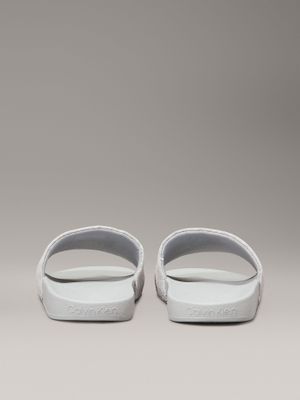 Imagen 2 del producto Sandalias de Jacquard con Logo Gris Calvin Klein