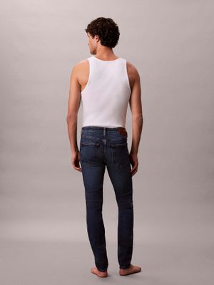 Imagen 2 del producto Jeans Skinny con Acabado Satinado Azul Calvin Klein