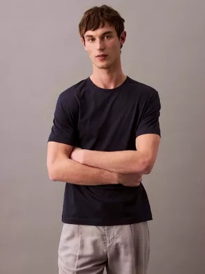 Polera de Punto Global Hero Azul Calvin Klein