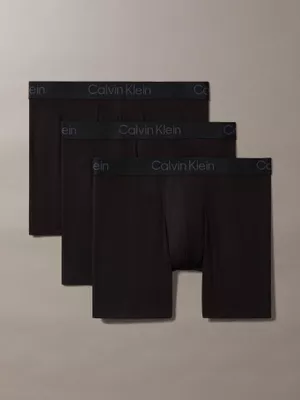 Pack 3 Bóxers Brief Ultra Soft Modal Negro Calvin Klein