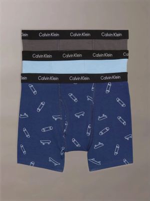 Imagen 1 del producto Pack De 3 Bóxers Brief De Niño Multicolor Calvin Klein