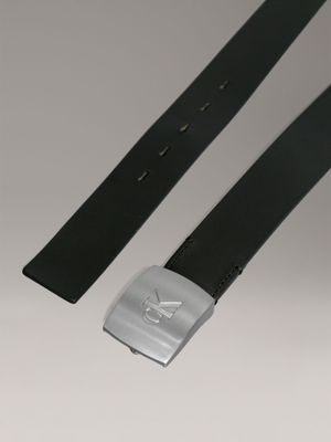 Imagen 2 del producto Cinturón con Hebilla con Monograma Negro Calvin Klein