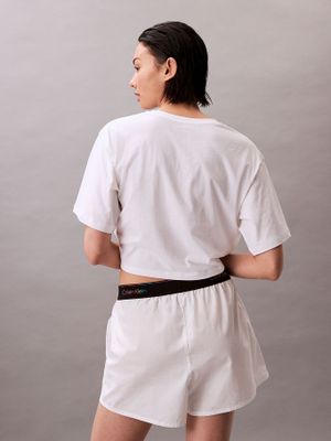 Imagen 2 del producto Shorts de Pijama Logo Pride Blanco Calvin Klein