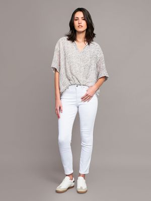 Imagen 2 del producto Blusa mangas kimono con estampado Beige Calvin Klein