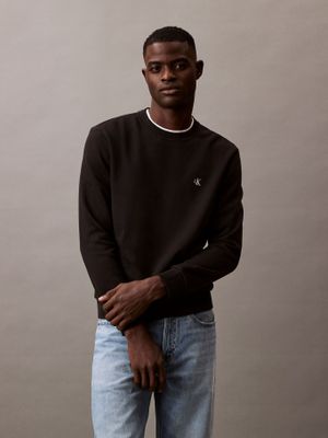 Polerón Fleece con Logo Archive Negro Calvin Klein