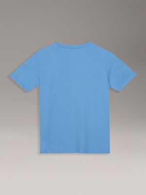 Imagen 2 del producto Polera Niño Classic Con Monograma Celeste Calvin Klein