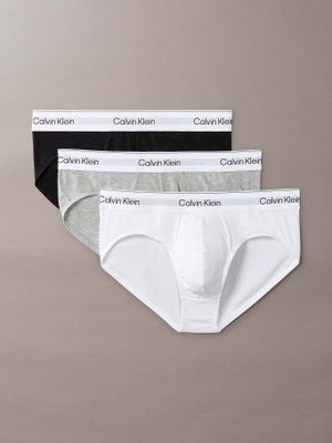 Pack 3 Slips Cotton Stretch Multicolor Calvin Klein